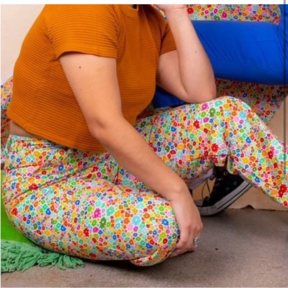 Big Bud Press Rainbow Blossom Work Pants - Picture 2 of 6